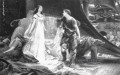 James Tristan and Isolde steel engraving Herbert James Draper